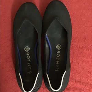 Rothy’s Ballet Flat Shoes Black Size 9